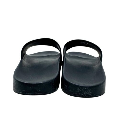 Givenchy Black Platform Rubber Logo Slide On Pool Sandal Flip Flop womens 37 7 - Picture 8 of 13